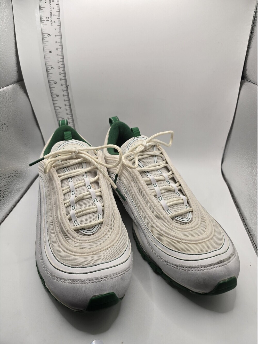Nike Air Max 97 White Pine Green Men's DH0271-100 Men's US Size 13